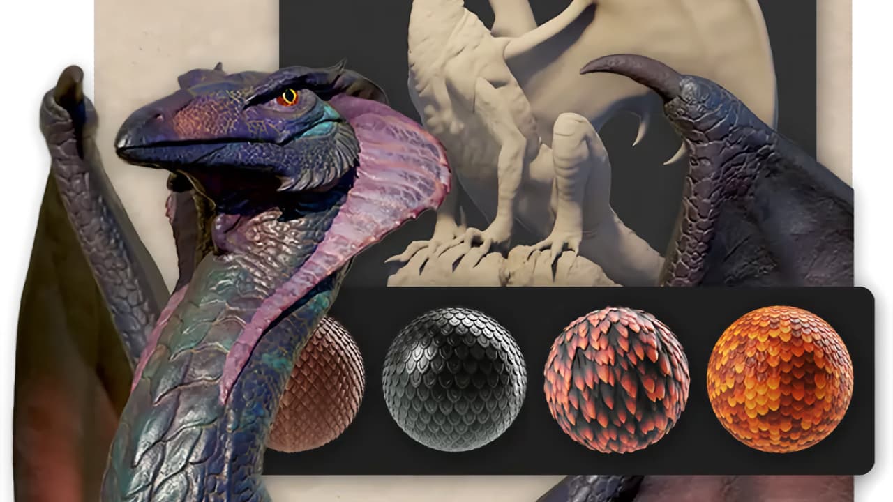 Substance 3D allows you to paint convincingly with textures